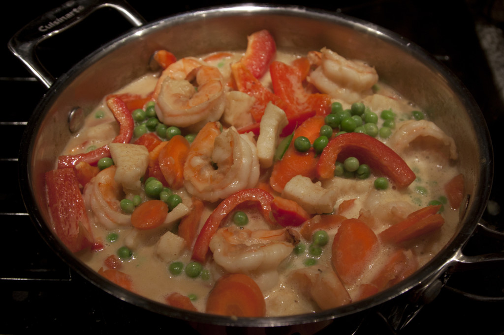 Coconut Curry Seafood Stew