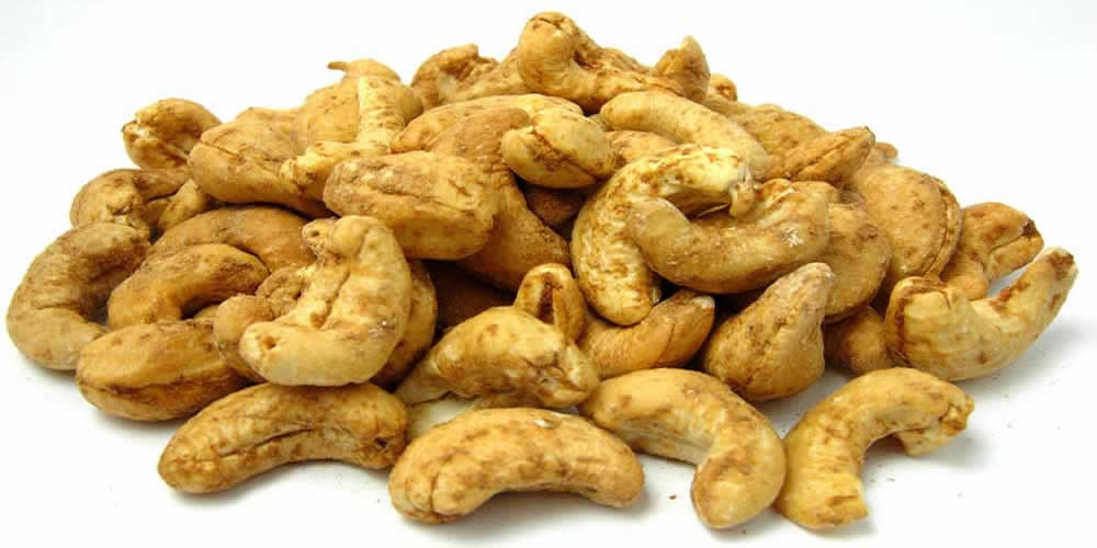 roasted spiced cashews