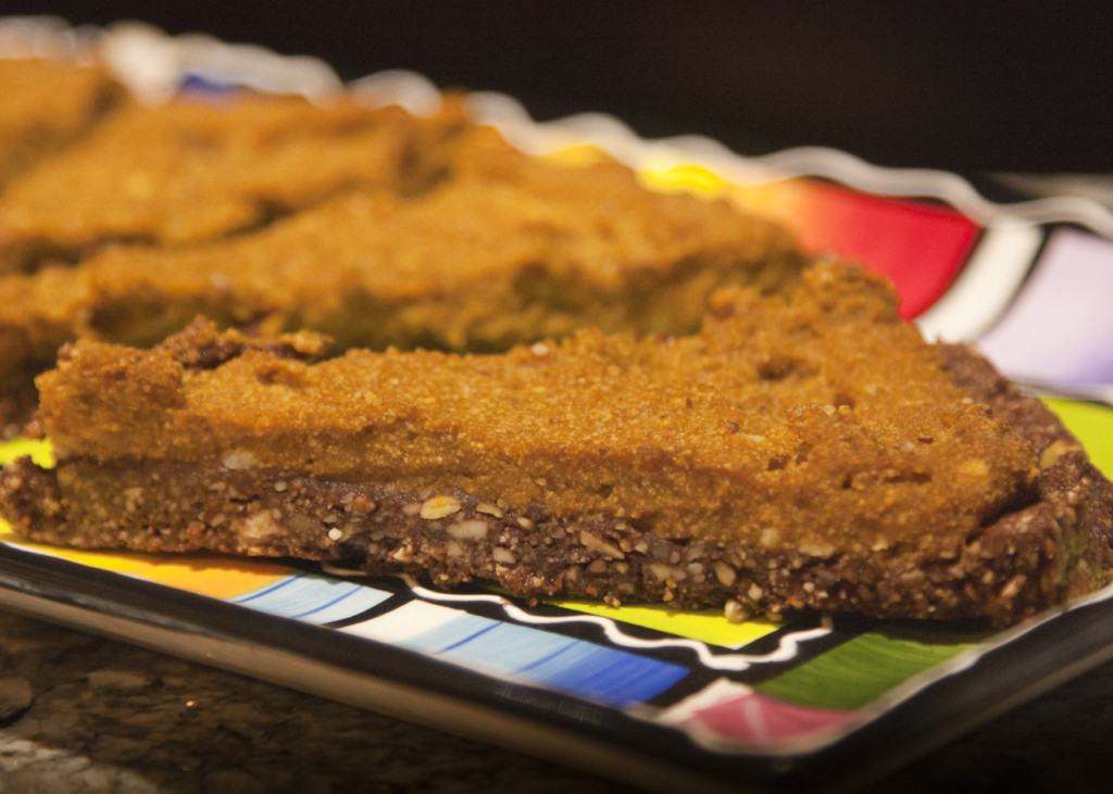 Pumpkin Chiffon Chocolate Tart