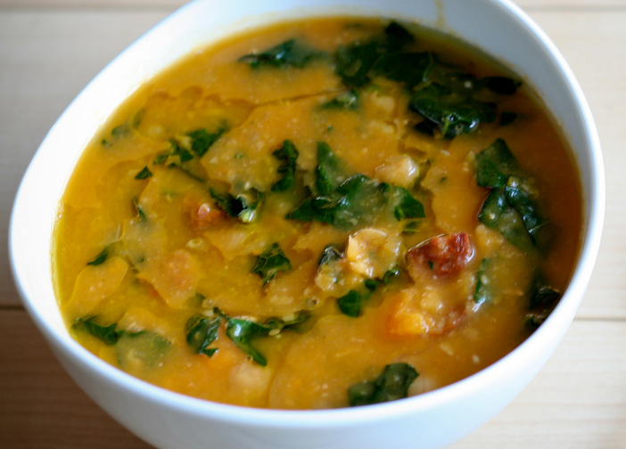 healthy soup, fat free, garbanzo, chorizo, spinach, whole foods healing, natural health, anchorage nutritionist, holistic