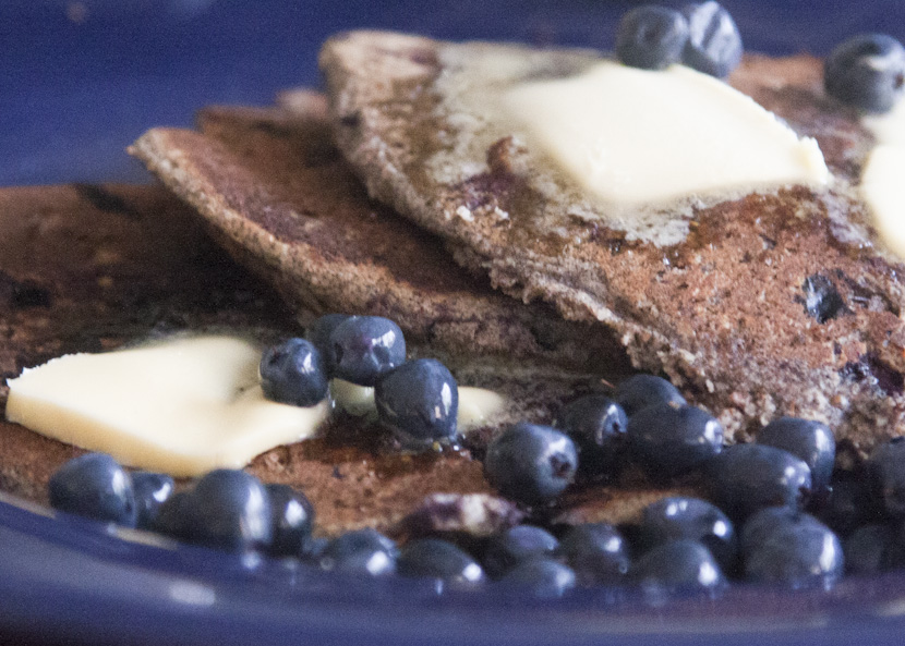 buckwheat pancakes with blueberries and real maple syrup health