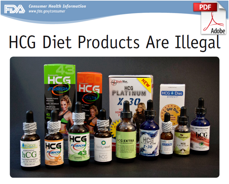 HCG Diet Products are Illegal