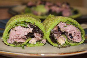 Spinach Tortilla Lunch Wraps