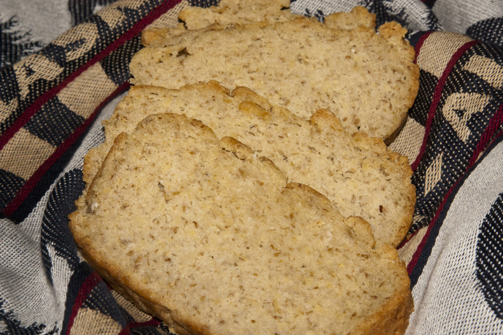 Slices of Paleo Sandwich Bread