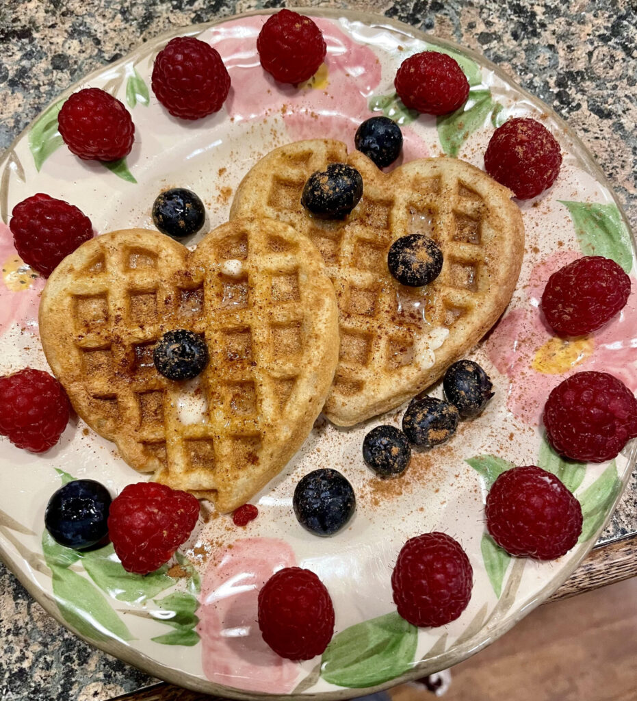 Waffles with love