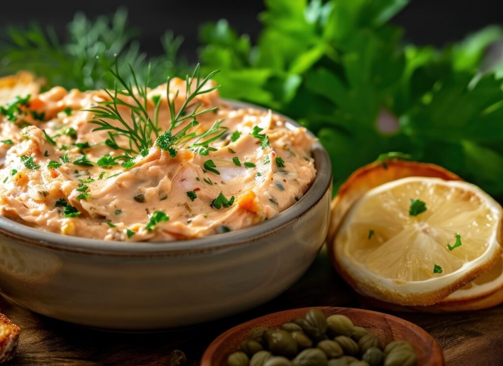 Picture of smoked salmon dip