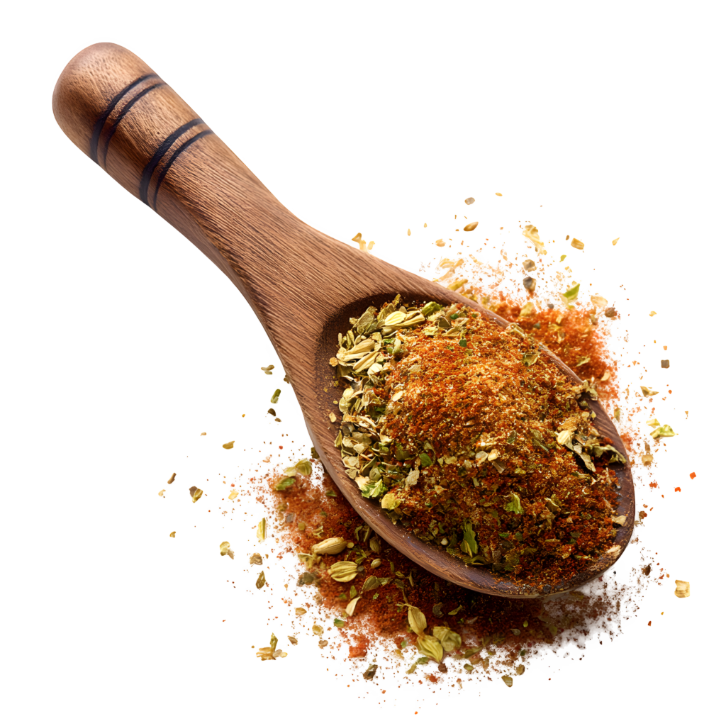 Blend your own taco (or fajita, or salmon rub, or...) taco seasoning. Save money and skip the added unwanted ingredients so common in pre-made packaged versions (especially sugar, food colors, and others)