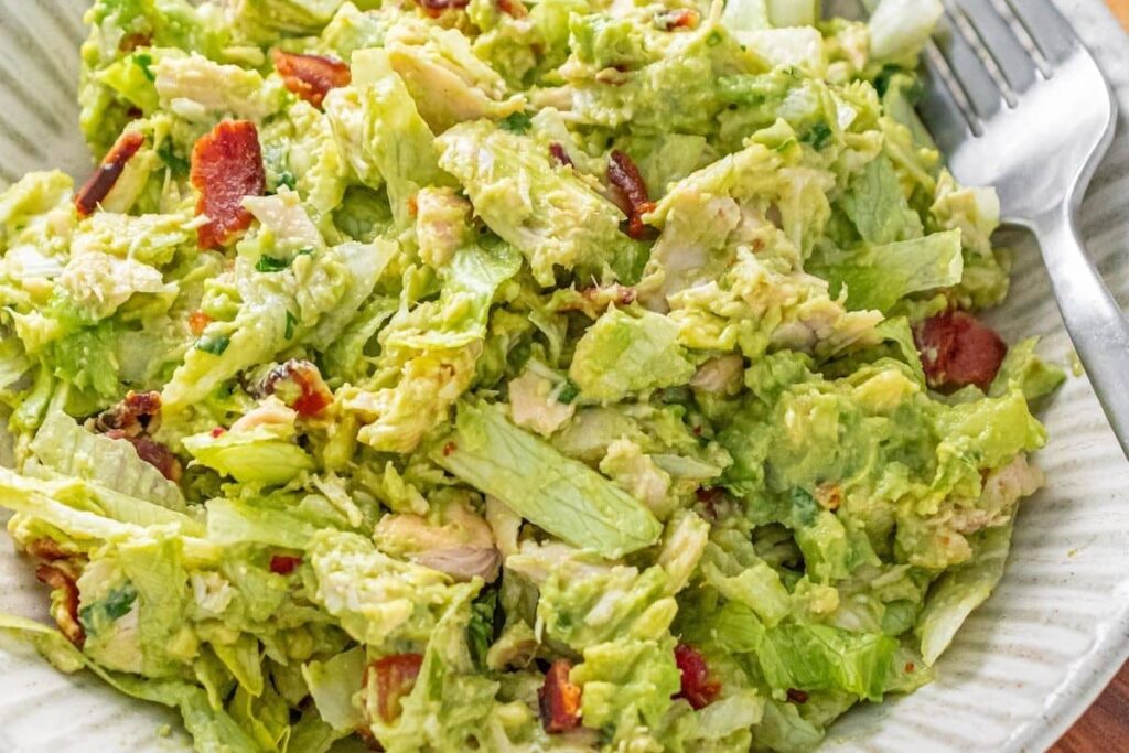 Simple lunch for work or school: Guacamole Chicken Salad